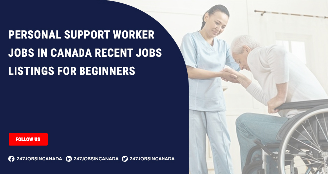 PSW Jobs in Canada 