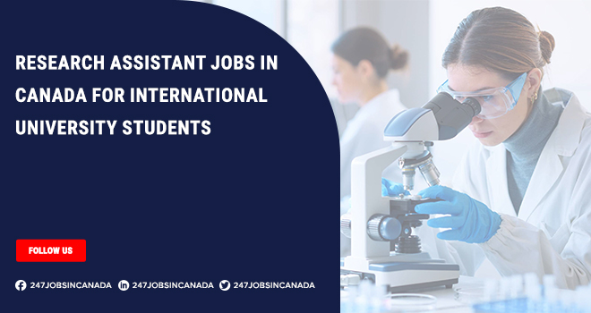 Research Assistant Jobs in Canada 